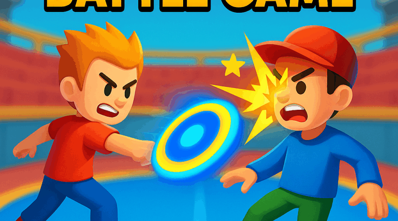 Disc Throw Battle Game – Throw, Hit & Dominate the Arena!