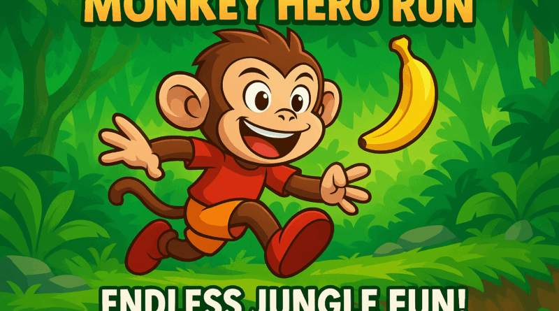 Monkey Hero Run Jungle Adventure Game for Android